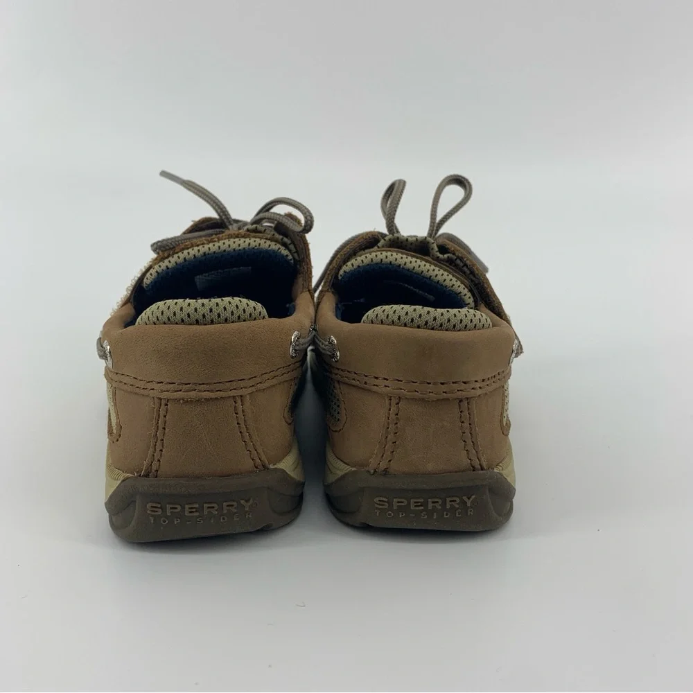 Sperry Kids Tan Moccasins